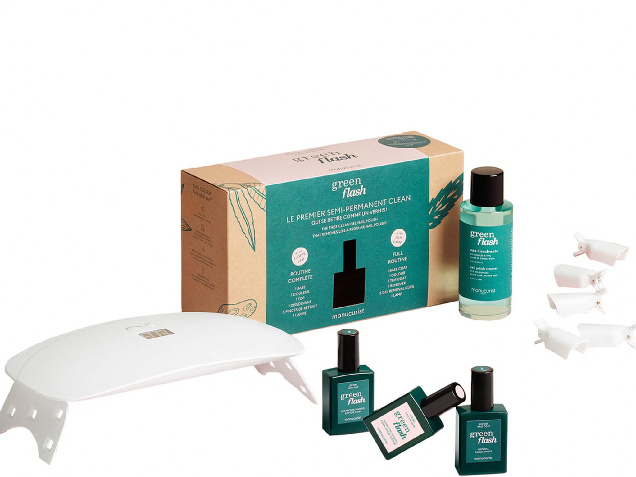 Manicurist green flash kit 24